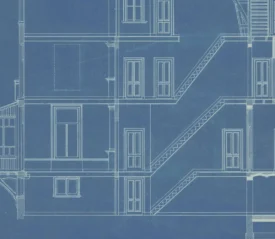 blueprint of a building