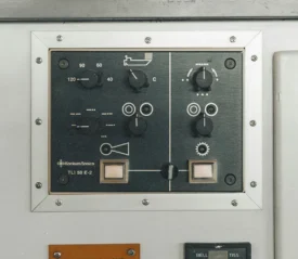 Panel of knob controls