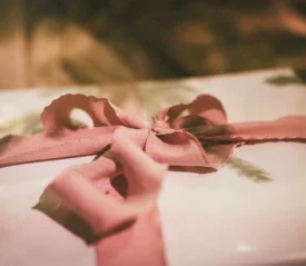 wrapped christmas present