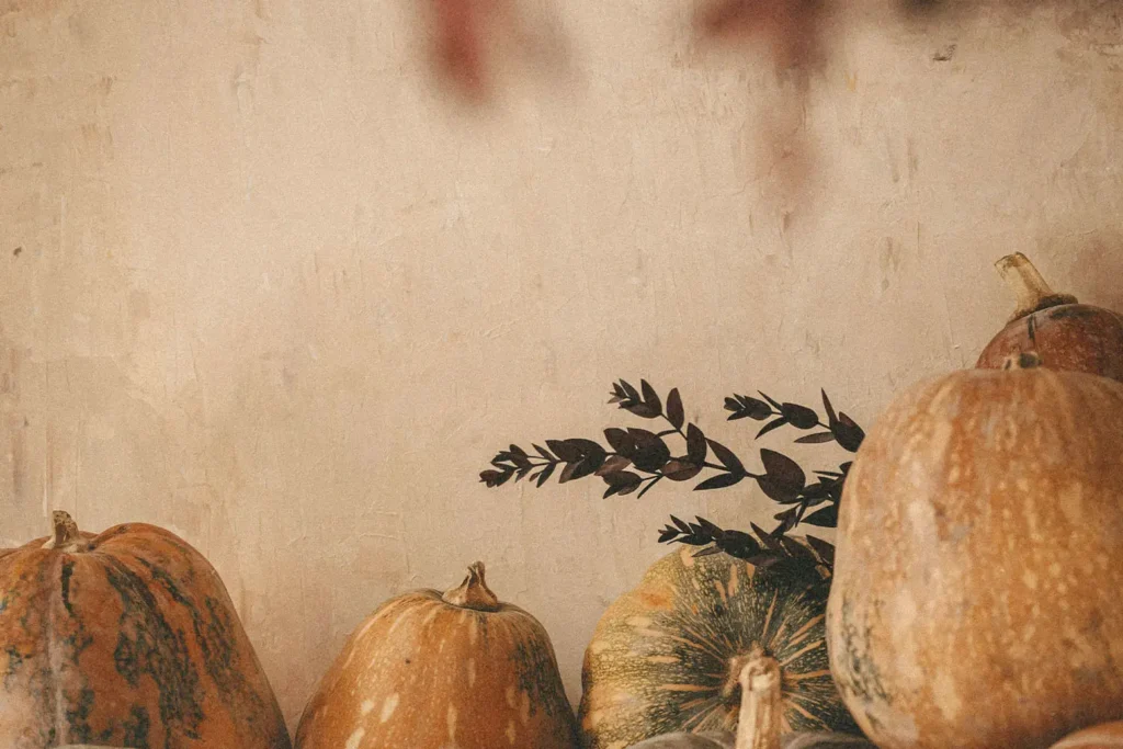 various autumn squash