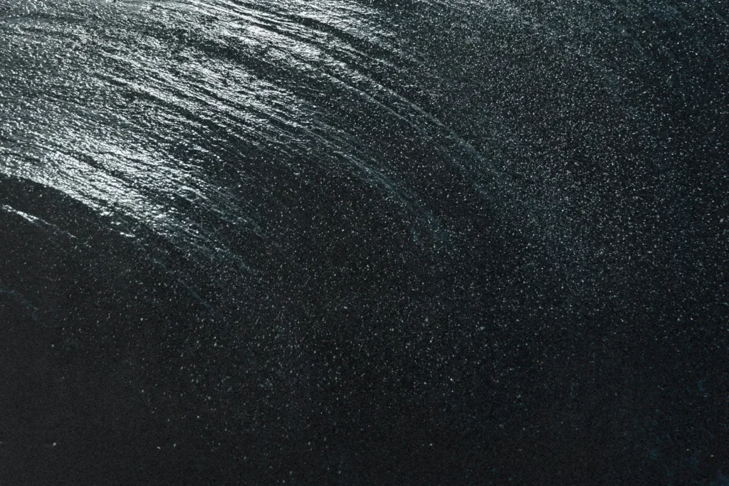 close-up view of s steady whirlpool