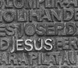 highlighted name of Jesus