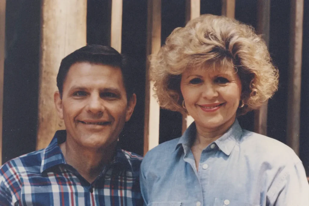 Gloria and Kenneth Copeland smiling