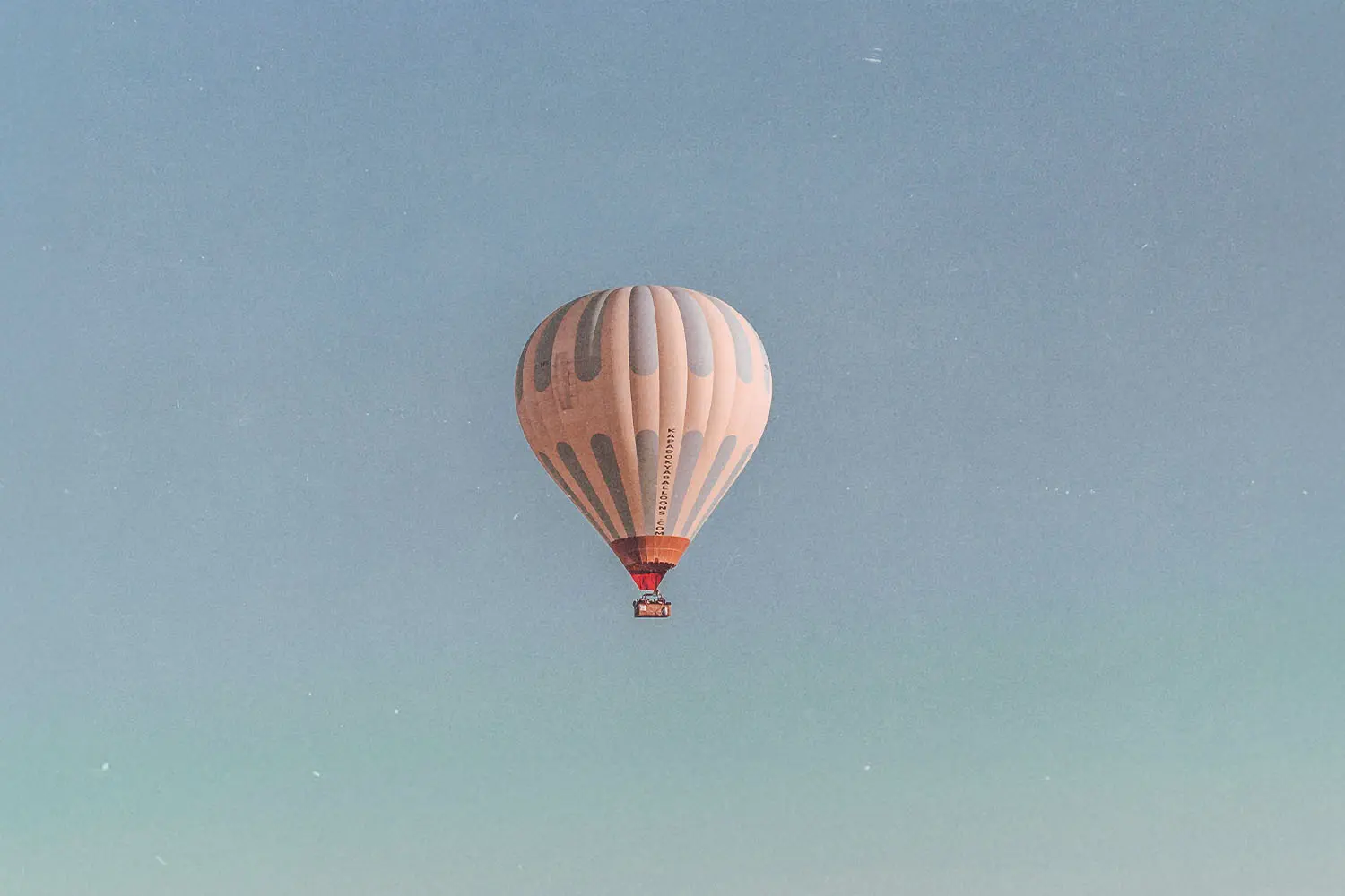 hot air balloon in the sky