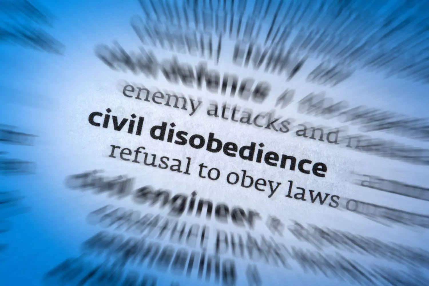 Is civil disobedience ever biblical?