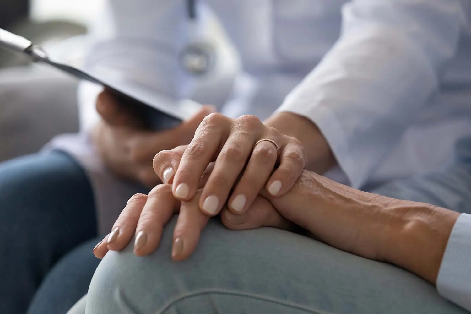 How do I deal with a bad report from the doctor?