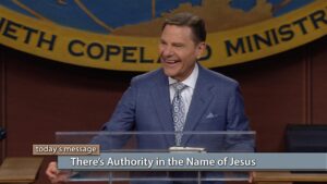 There’s Authority in the Name of Jesus