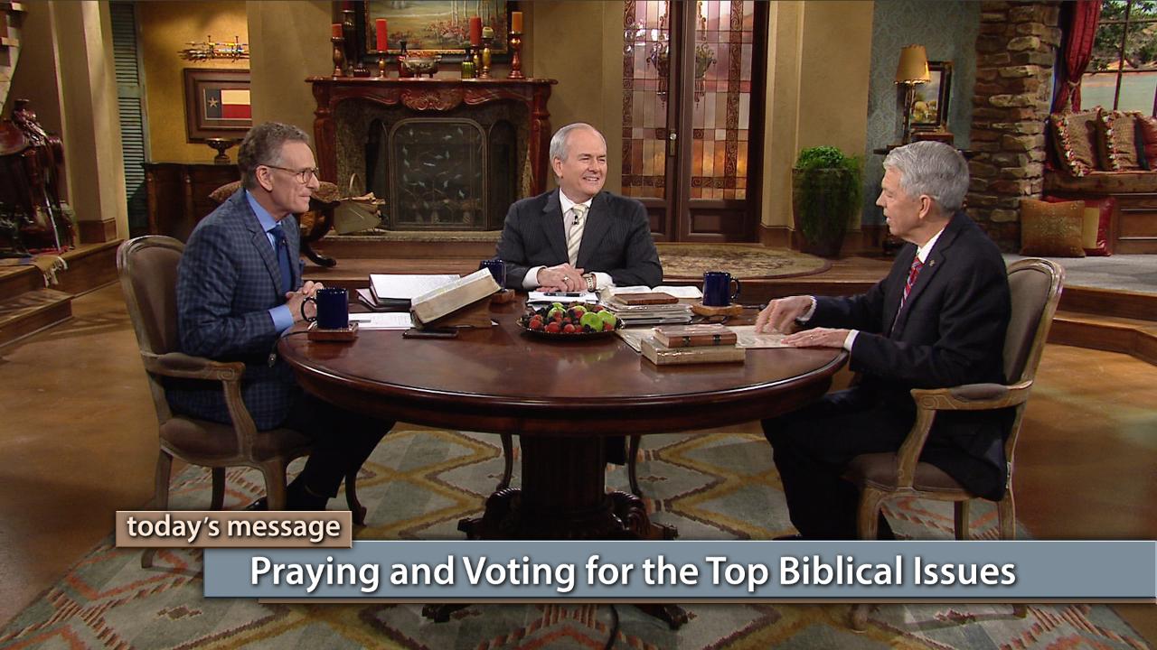 Praying and Voting for the Top Biblical Issues