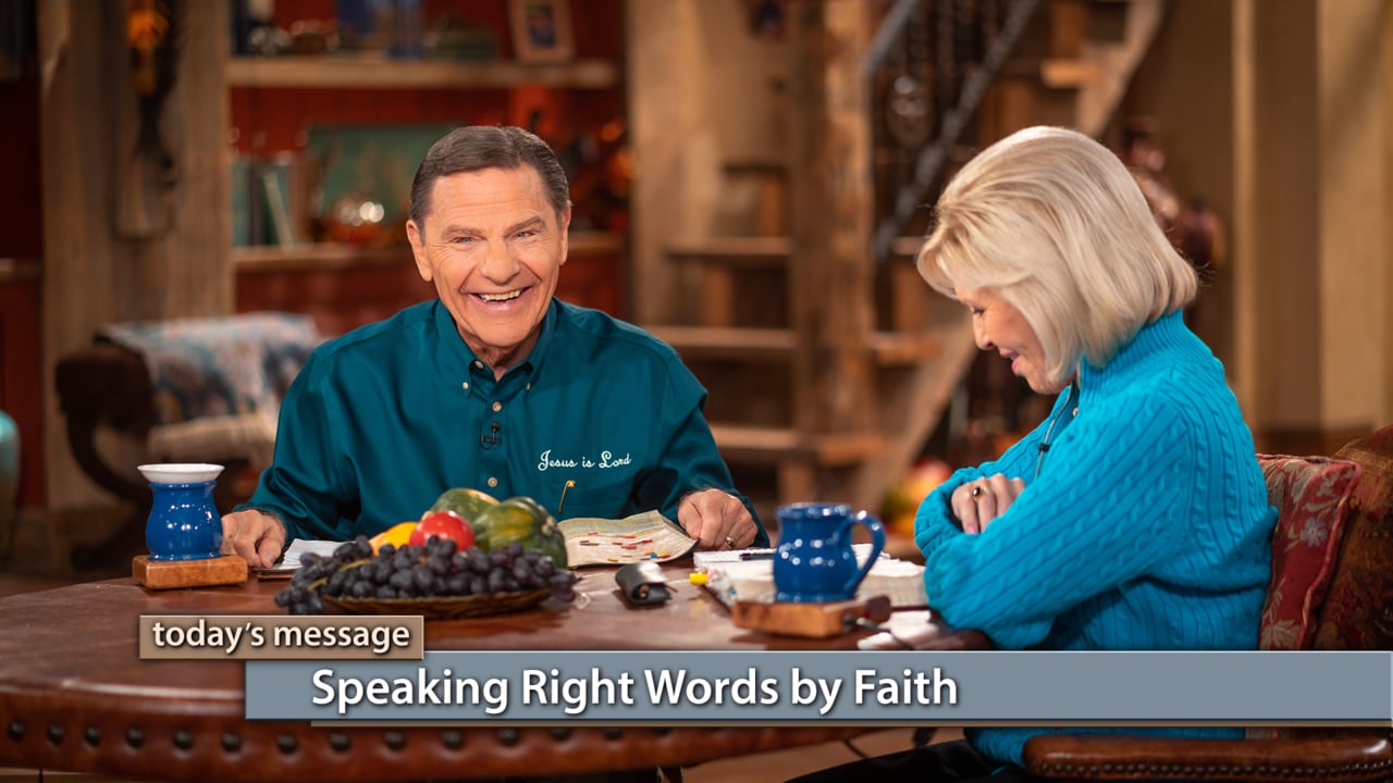 Speaking Right Words by Faith