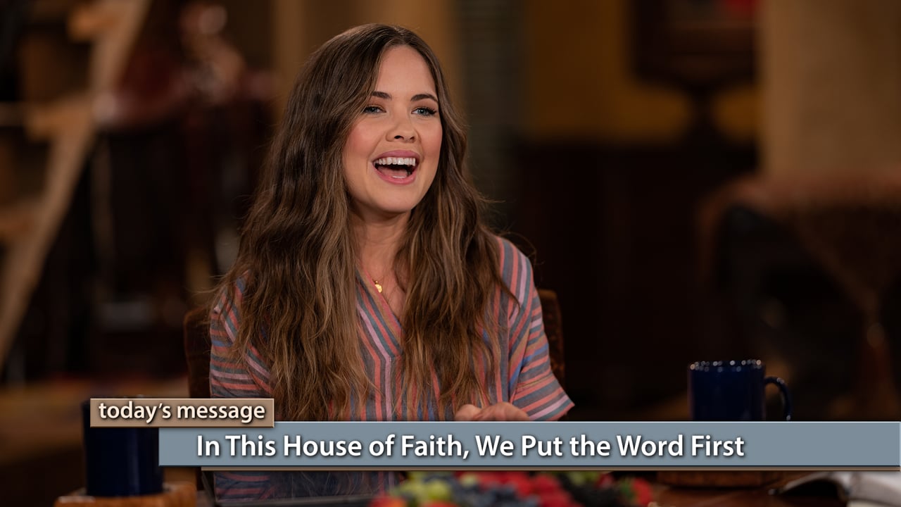 In This House of Faith, We Put the Word First