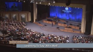 Learning to Say All Is Well