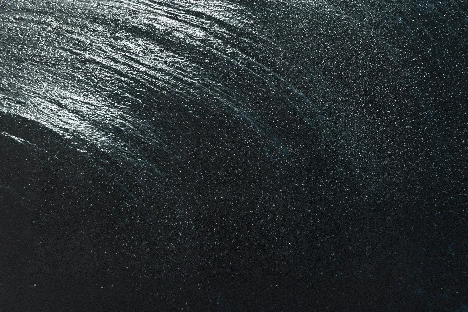 close-up view of s steady whirlpool