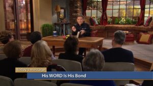 His WORD Is His Bond