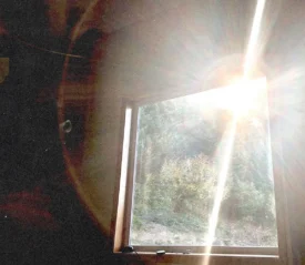 Morning sun peering over the horizon into a bedroom window, showing how the Holy Spirit Leads You into All Truth