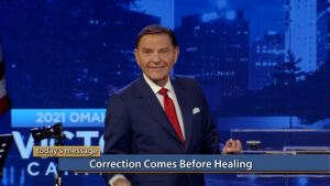 Correction Comes Before Healing