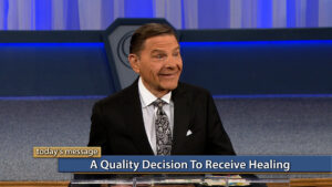 A Quality Decision To Receive Healing