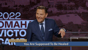 You Are Supposed To Be Healed