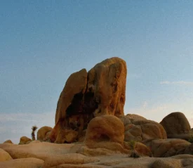 rock formations in a desert
