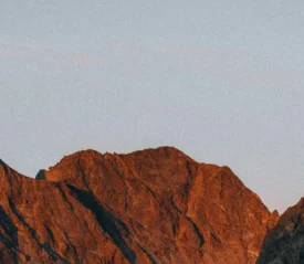 Mountain of desert rock