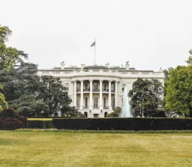 Full view shot of The White House