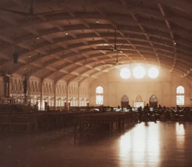 inside of church like building