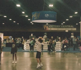 Partner booth in the Fort Worth Convention Center at SWBC