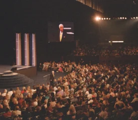 Audience of people at SWBC held in the Fort Worth Convention Center
