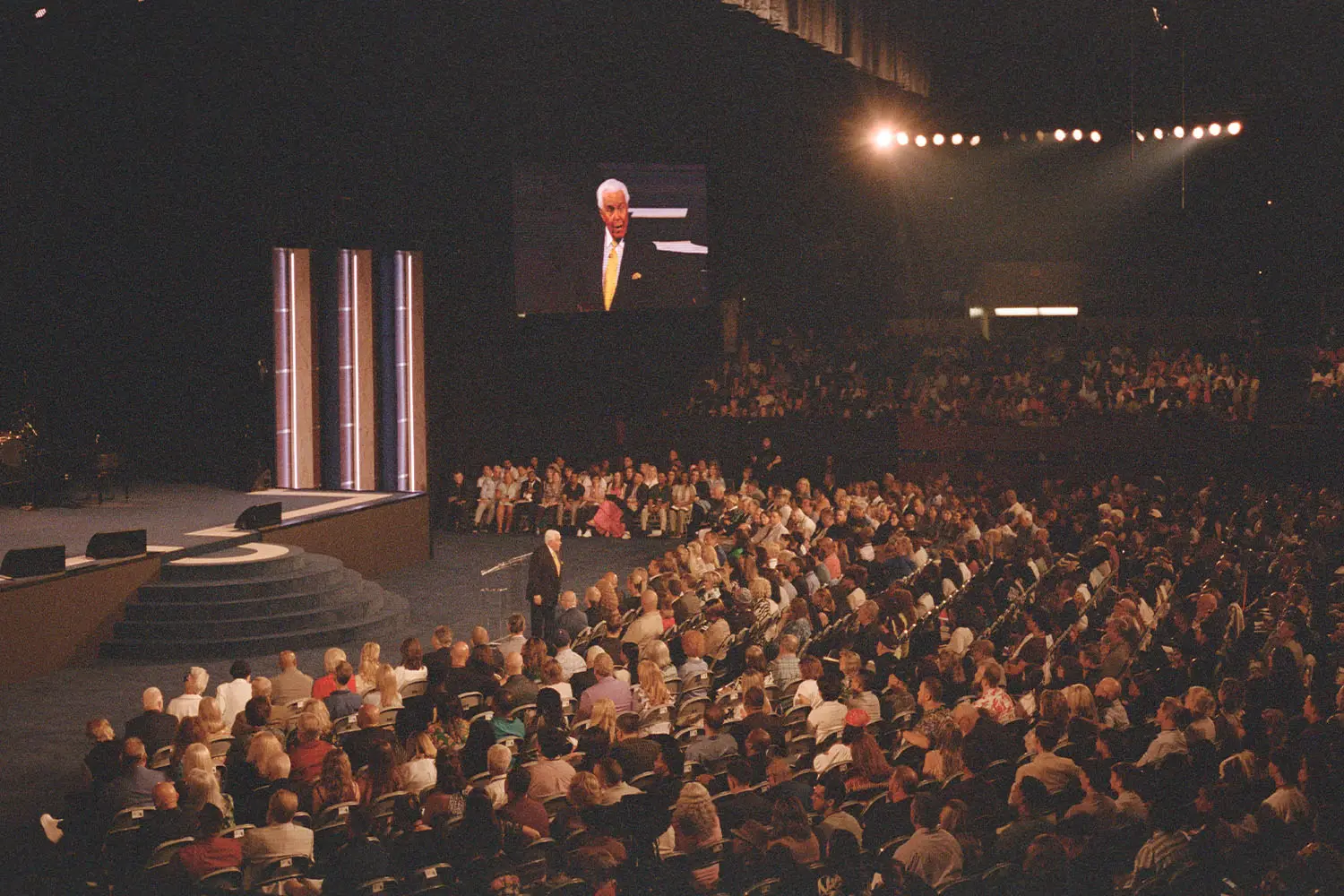Audience of people at SWBC held in the Fort Worth Convention Center