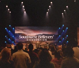 Audience of people at Southwest Believers' Convention