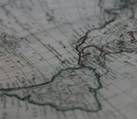 map of south america