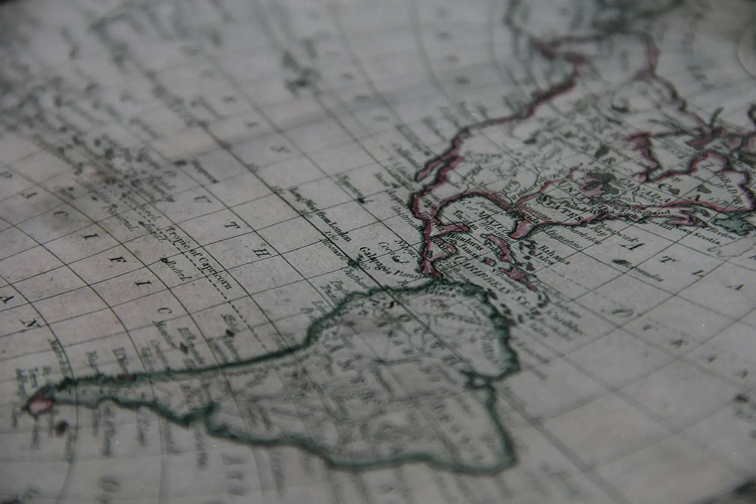 map of south america